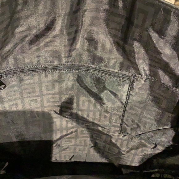 GIVENCHY Parfume Bag Black Gold Faux Leather Tote - Picture 9 of 13